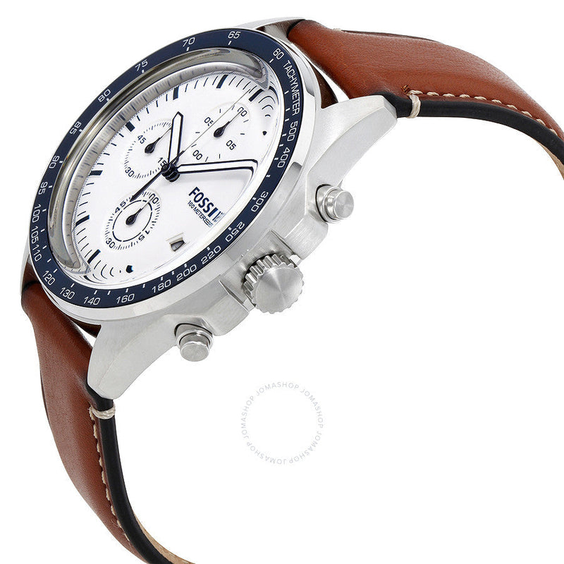 Fossil Sport 54 Chronograph White Dial Men's Watch CH3029