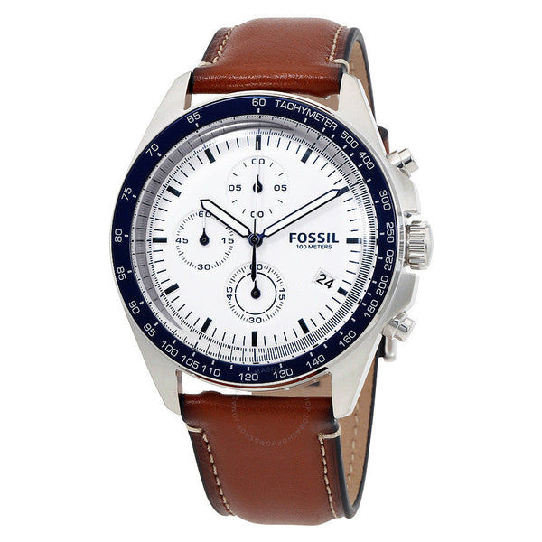 Fossil Sport 54 Chronograph White Dial Men's Watch CH3029