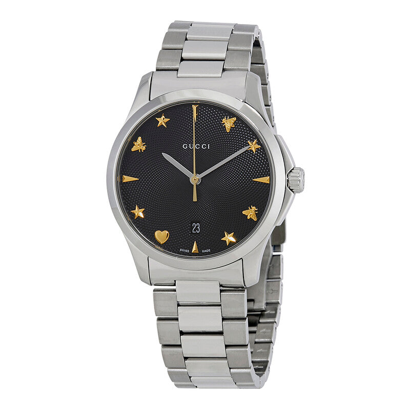 Gucci G Timeless Black Dial Watch YA1264029 YA1264029 - Image 1