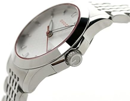 Gucci G Timeless watch side view showing case profile and bracelet