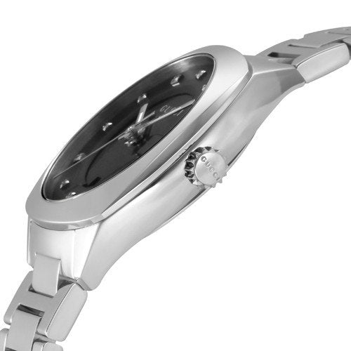Gucci GG2570 watch side profile with crown detail visible