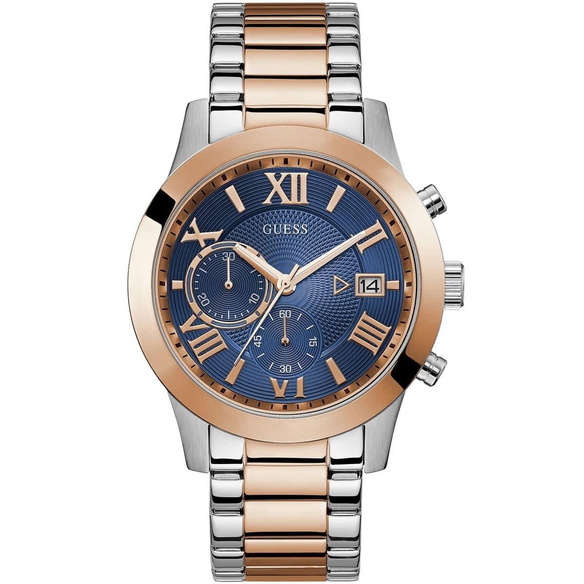 Guess Atlas Chronograph Two-Tone Men’s Watch W0668G6 - Watch