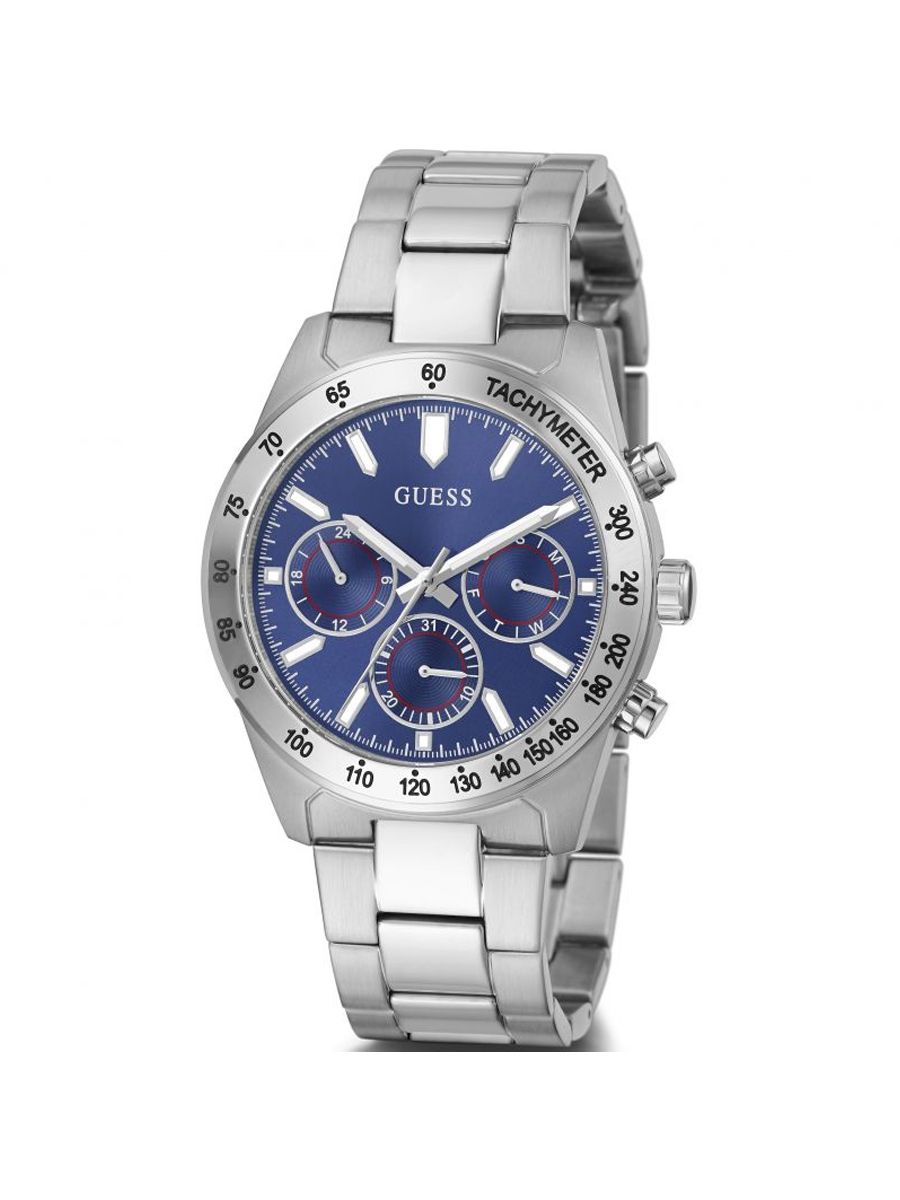 Guess Chronograph Silver Tone Men’s Watch GW0329G1 - Watch