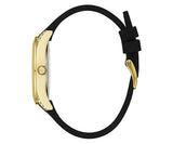 Guess Clarity Gold Tone Case Silicone Women’s Watch GW0109L1 - Watch