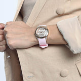 Guess Clarity Pink Tone Silicone Strap Women’s Watch GW0109L2 - Watch