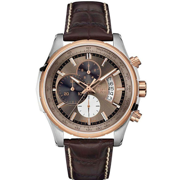 Guess Classic Brown Dial Men's Watch X81012G5S - The Watches Men & Co