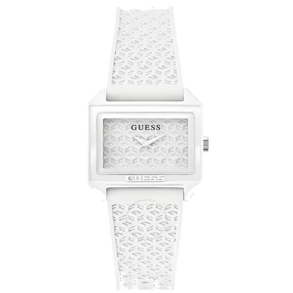 Guess Classic White Dial Ladies Watch GW0677L1 - The Watches Men & Co