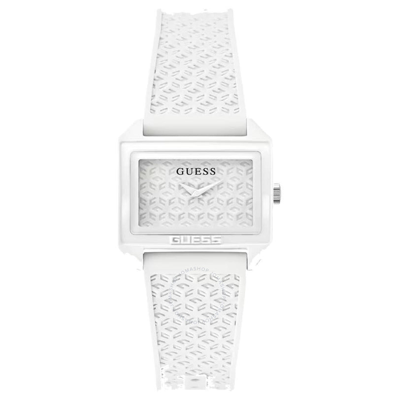 Guess Classic White Dial Ladies Watch GW0677L1 - The Watches Men & Co