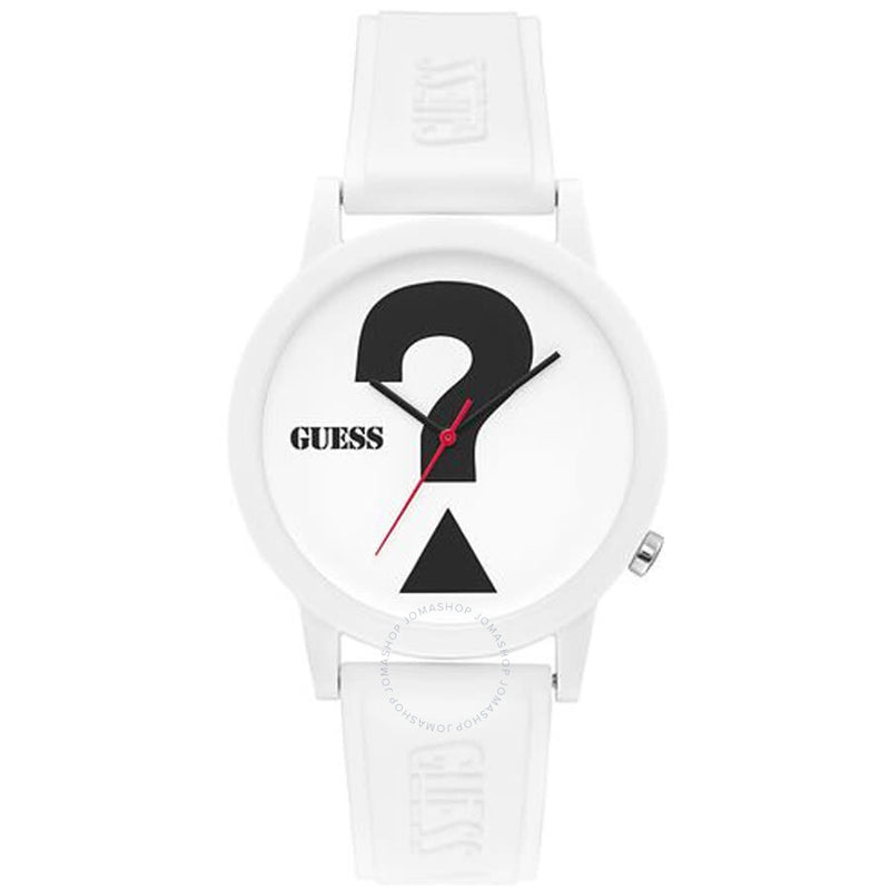 Guess Classic White Dial Ladies Watch V1041M1 - The Watches Men & Co