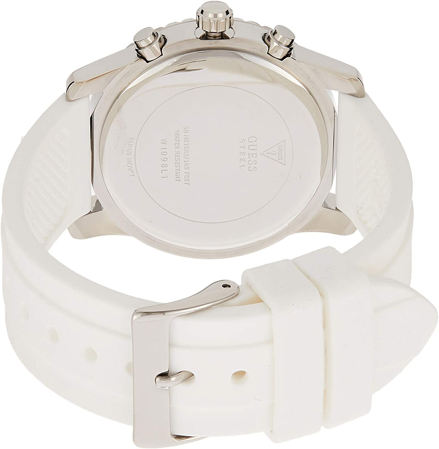 Guess Confetti Crystal Black and White Dial Ladies Watch W1098L1 - Watch