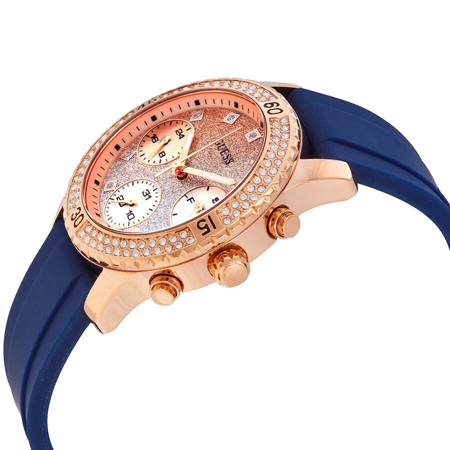 Guess Confetti Confetti Glitter Dial Ladies Watch W1098L6 - The Watches Men & CO #2