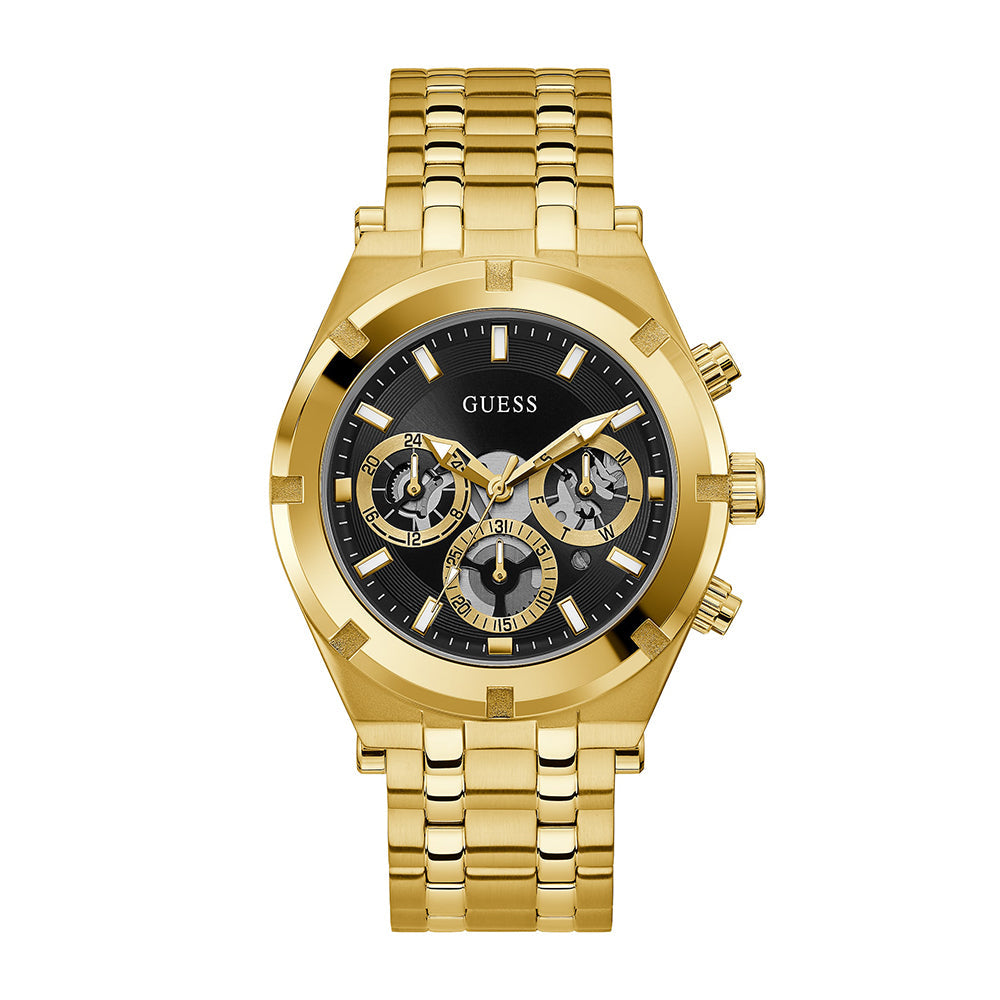 Guess Continental Chronograph Gold Men’s Watch GW0260G2 - Watch