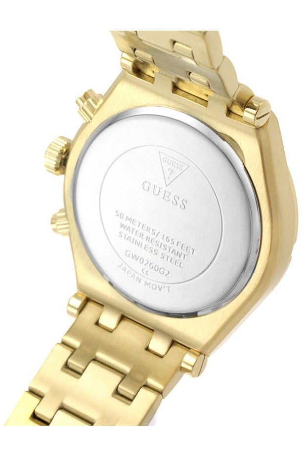 Guess Continental Chronograph Gold Men’s Watch GW0260G2 - Watch
