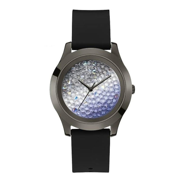 Guess Crush Black Silicon Strap Women’s Watch W1223L4 - Watch