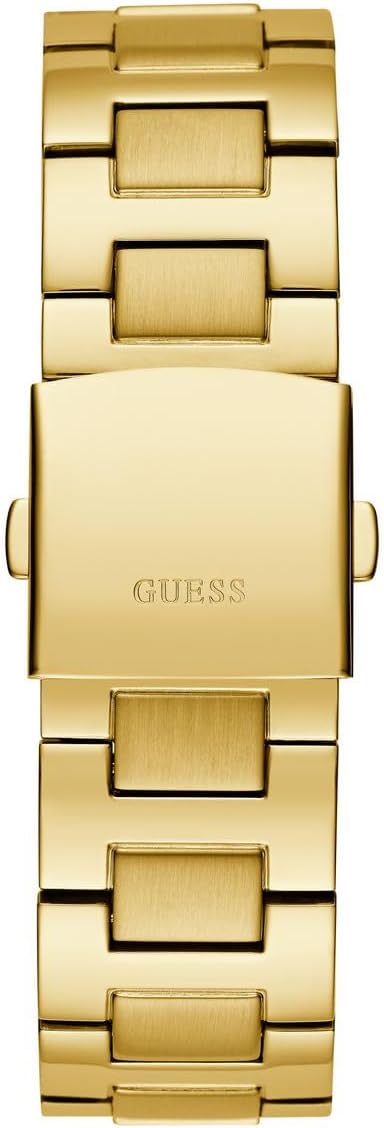 Guess Empire gold-tone metal bracelet with crystallized link details and clasp