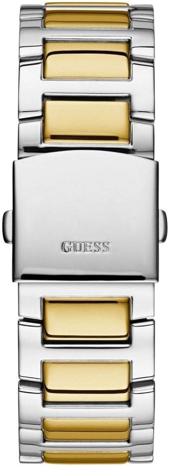 Guess Frontier two-tone stainless steel bracelet with mixed gold and silver links
