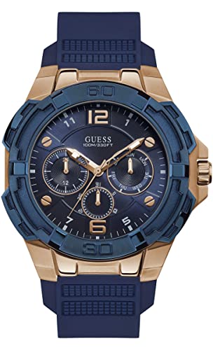 Guess Genesis Quartz Blue Dial Men’s Watch W1254G3 - Watch
