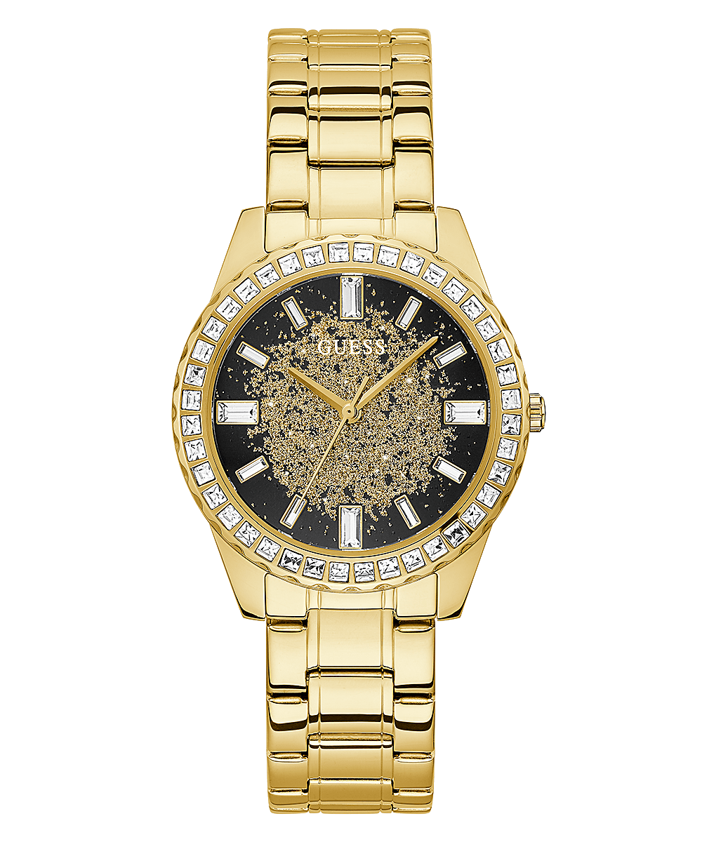 Guess Glitter Burst Gold Tone Women’s Watch GW0405L2 - Watch