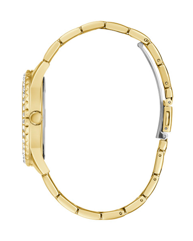 Guess Glitter Burst Gold Tone Women’s Watch GW0405L2 - Watch