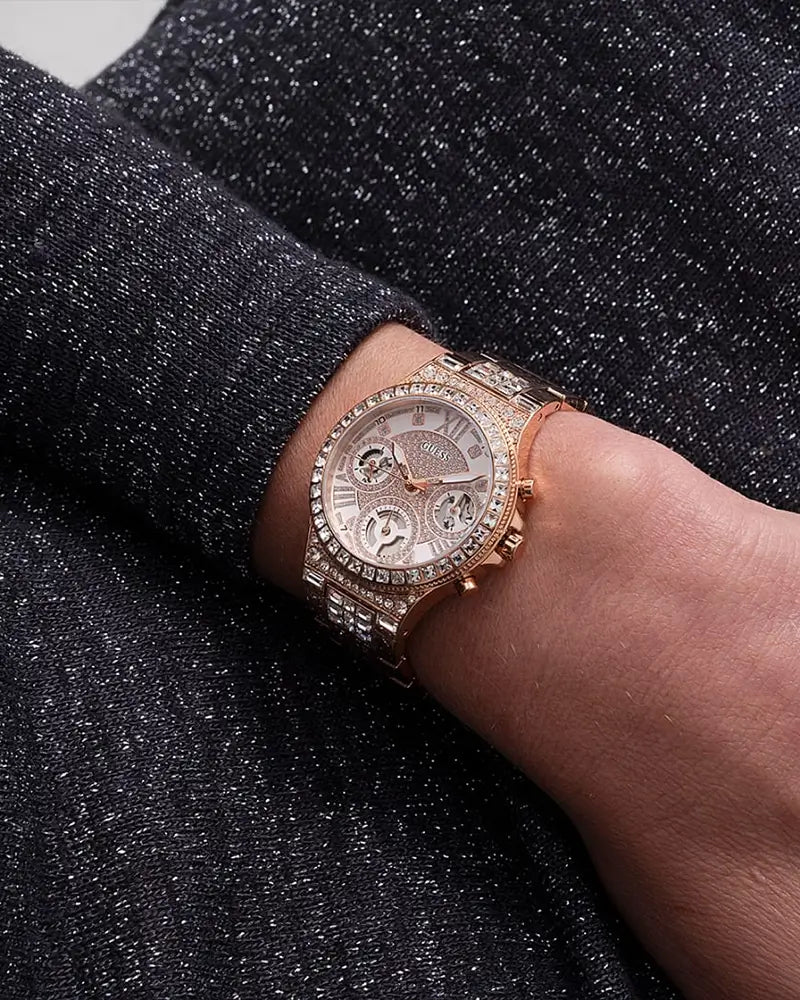 Guess Glitz Rose Gold Women’s Watch GW0320L6 - Watch