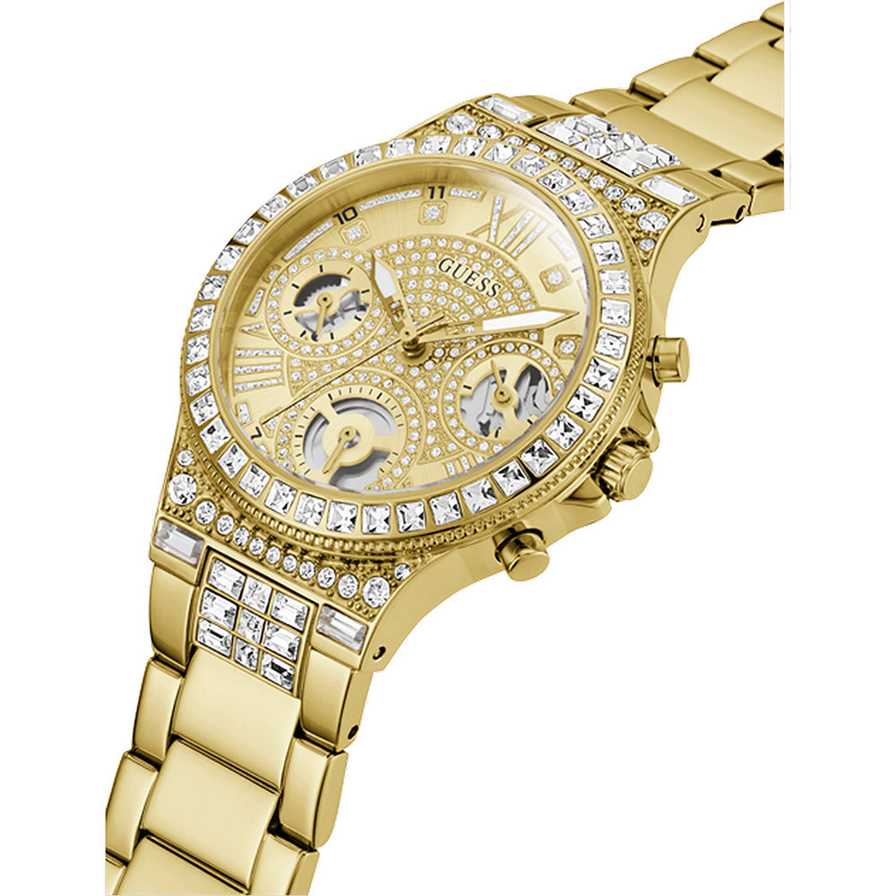 Guess Gold Glitz Dial Women’s Watch GW0320L2 - Watch