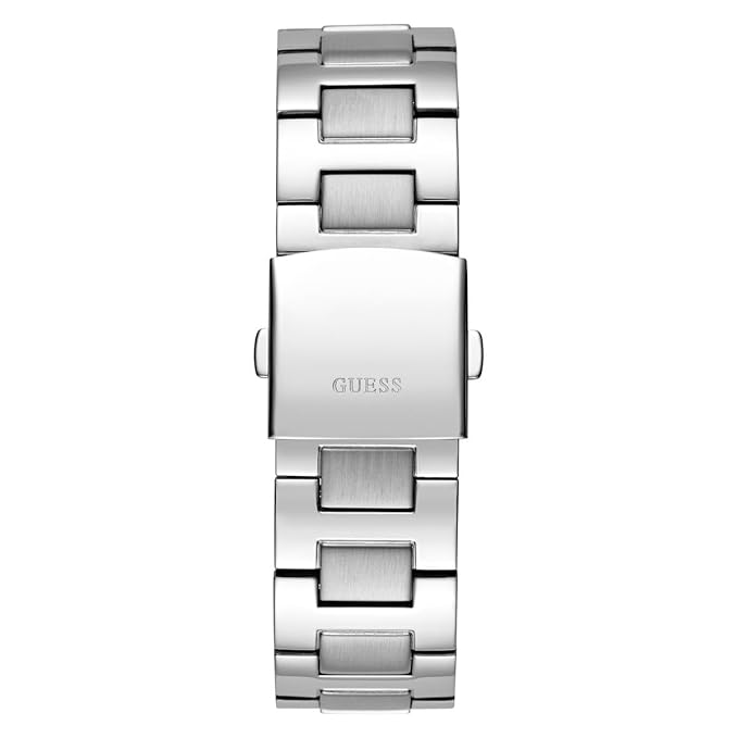 Guess GW0785G3 stainless steel bracelet with crystal-set links and folding clasp
