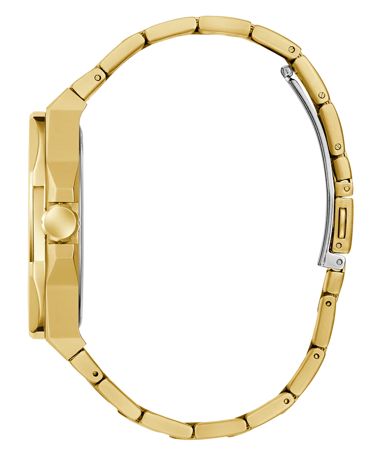 GUESS GW0849G2 gold tone link bracelet detail