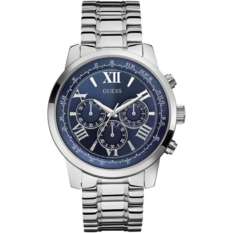 Guess Horizon Chronograph Blue Dial Men’s Watch W0379G3 - Watch