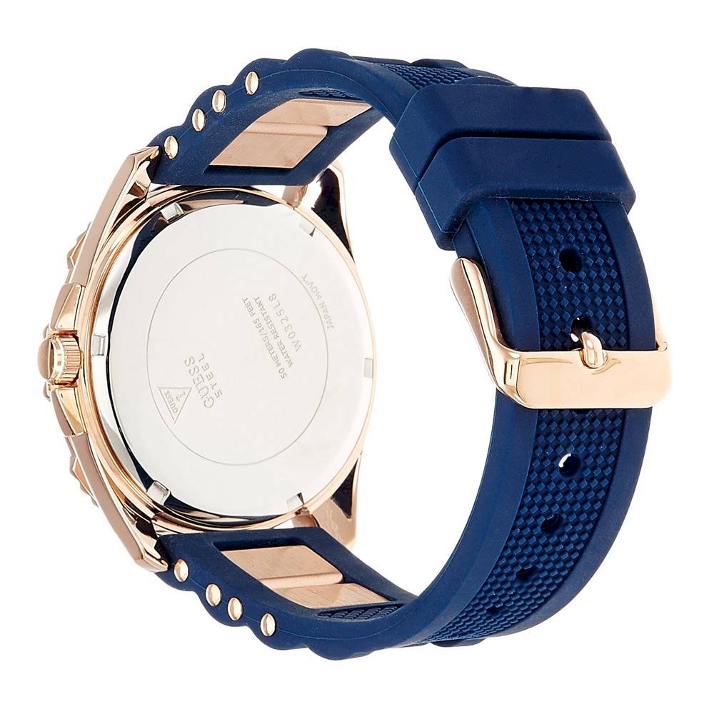 Guess Intrepid 2 Multi-Function Quartz White Dial Ladies Watch W0325L8 - Watch