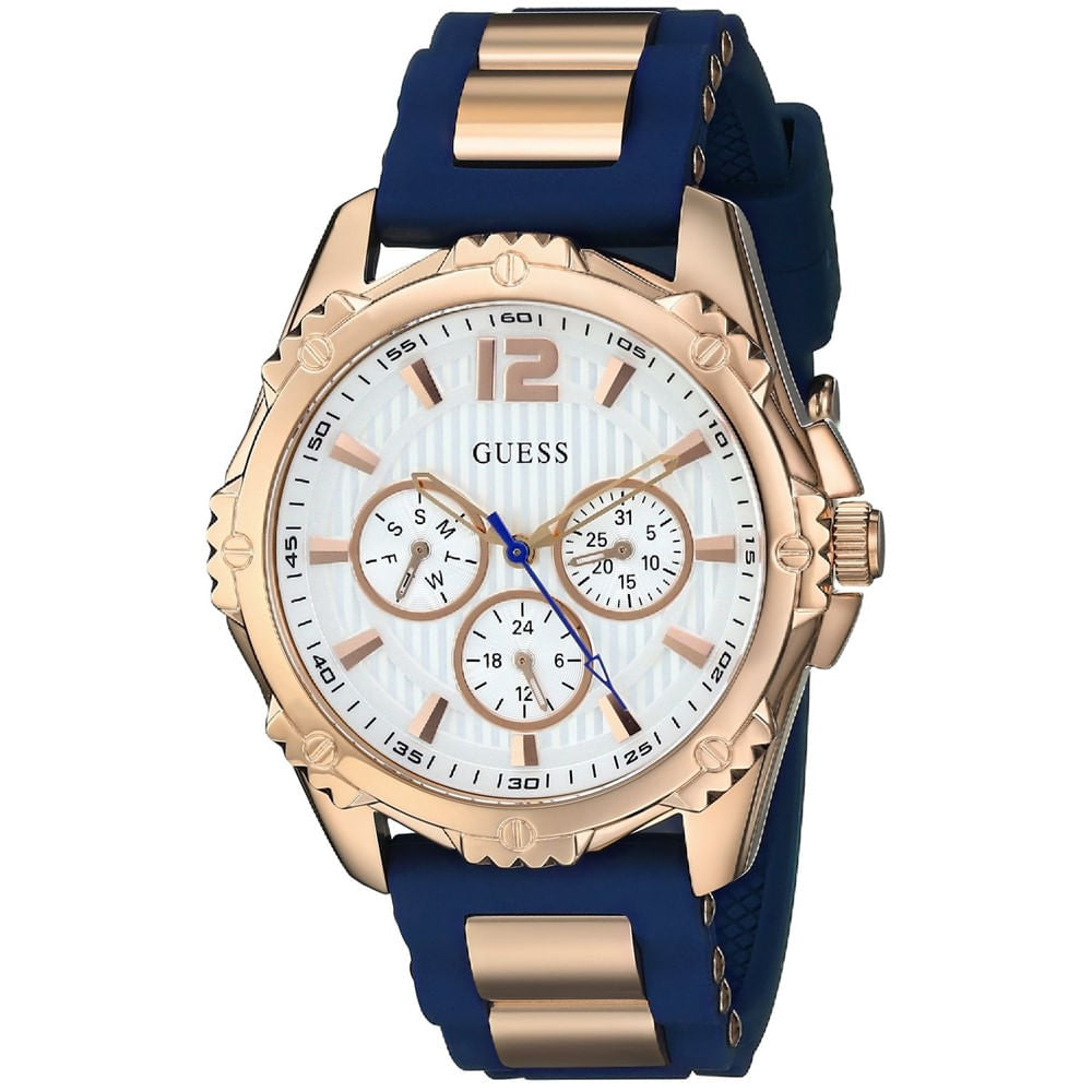 Guess Intrepid 2 Multi-Function Quartz White Dial Ladies Watch W0325L8 - Watch