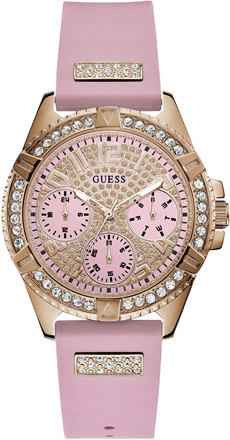 Guess Lady Frontier Quartz Crystal Ladies Watch W1160L5 - Watch