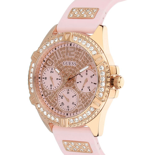 Guess Lady Frontier Quartz Crystal Ladies Watch W1160L5 - Watch
