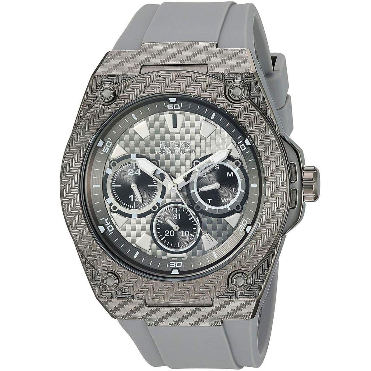Guess Legacy Multi-Function Blue Dial Gunmetal-plated Men’s Watch W1048G1 - Watch