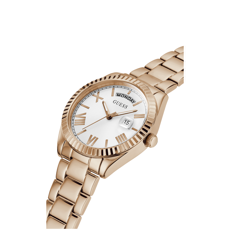 Guess Luna Rose Gold White Dial Women’s Watch GW0308L3 - Watch