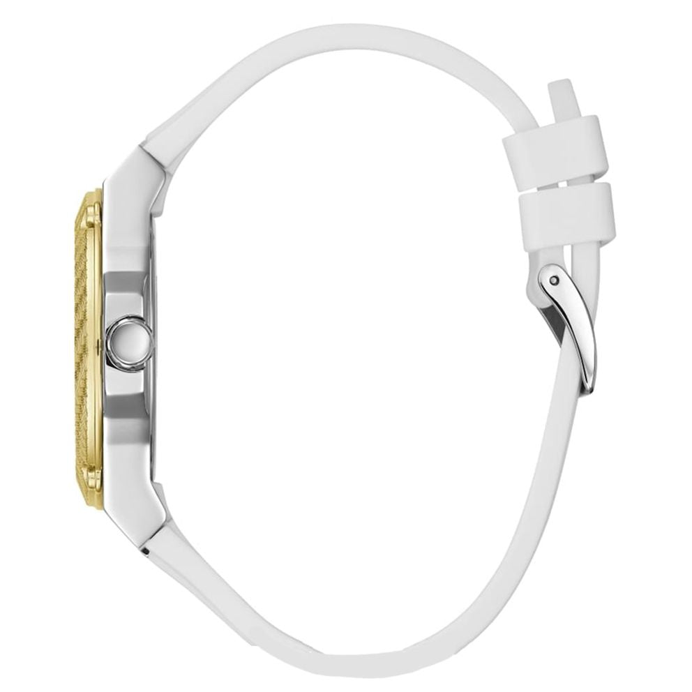 Guess Marina White Dial Ladies Watch W1025L5 - Watch