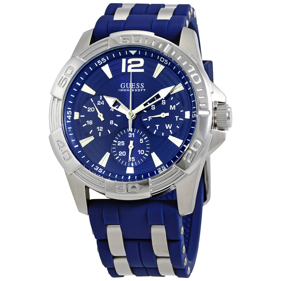 Guess Oasis Blue Dial Men’s Chronograph Watch W0366G2 - Watch