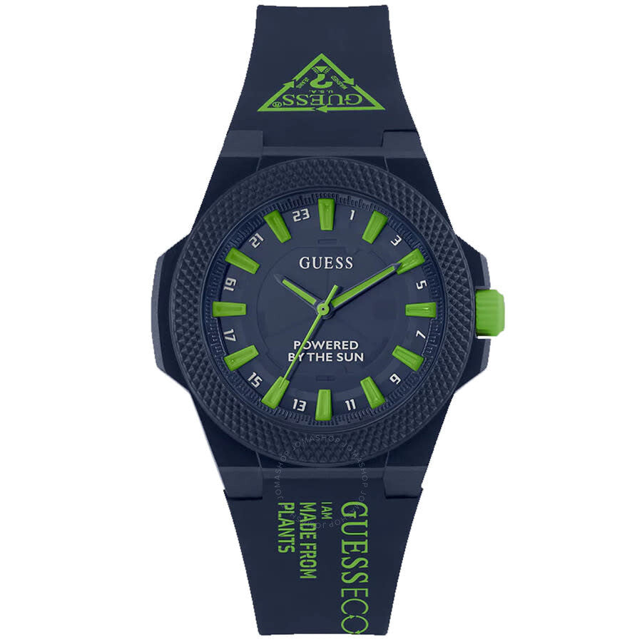 Guess Outspoken Quartz Blue Dial Ladies Watch GW0587L2 - The Watches Men & Co