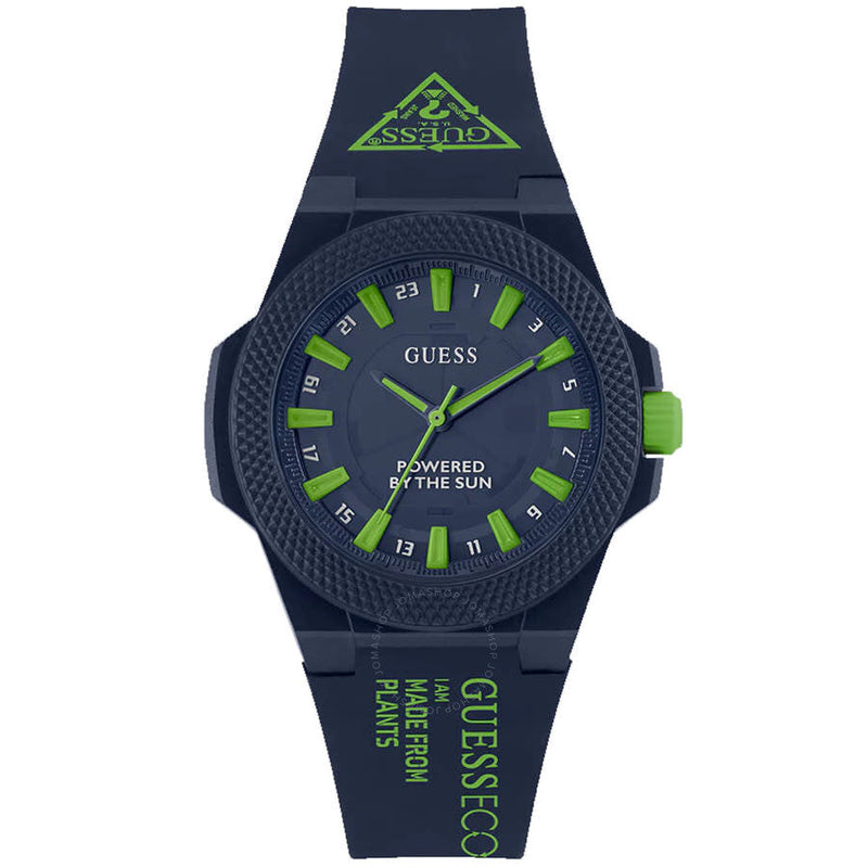 Guess Outspoken Quartz Blue Dial Ladies Watch GW0587L2 - The Watches Men & Co