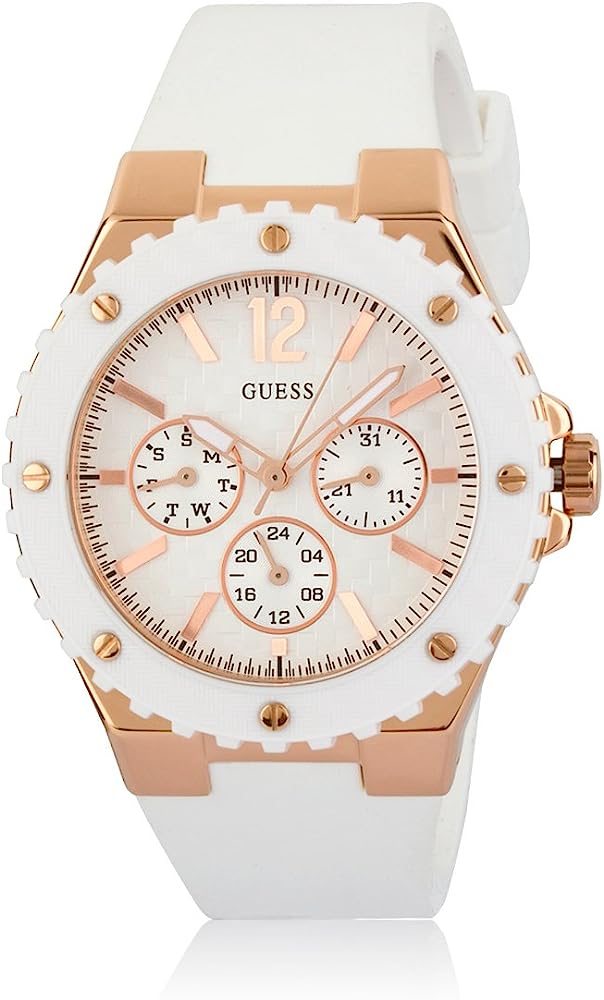 Guess Overdrive Analog White Dial Women’s Watch W10614L2 - Watch