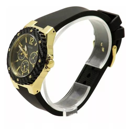 Guess Overdrive Black Strap Silicone Women’s Watch W0149L4 - Watch