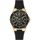 Guess Overdrive Black Strap Silicone Women’s Watch W0149L4 - Watch