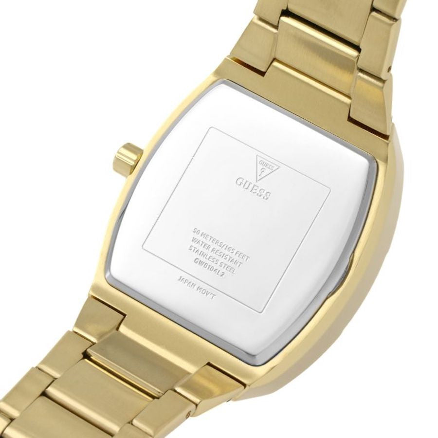 Guess Pave Gold Dial Women’s Watch GW0104L2 - Watch