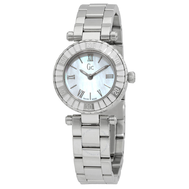 Guess Precious Quartz White Dial Ladies Watch GCX70018L1S - The Watches Men & Co