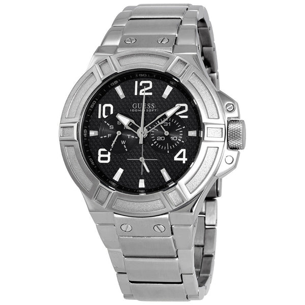 Guess Rigor Multi-Function Silver Men's Watch W0218G2