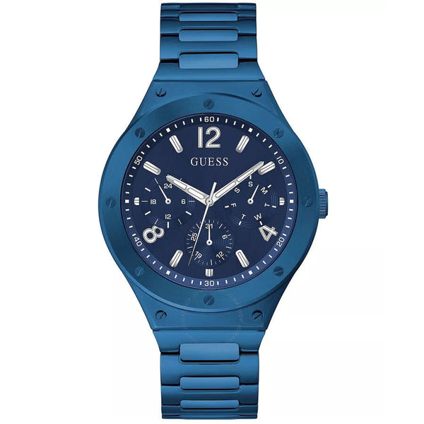 Guess Scope Multifunction Quartz Blue Dial Men's Watch GW0454G4 - The Watches Men & Co