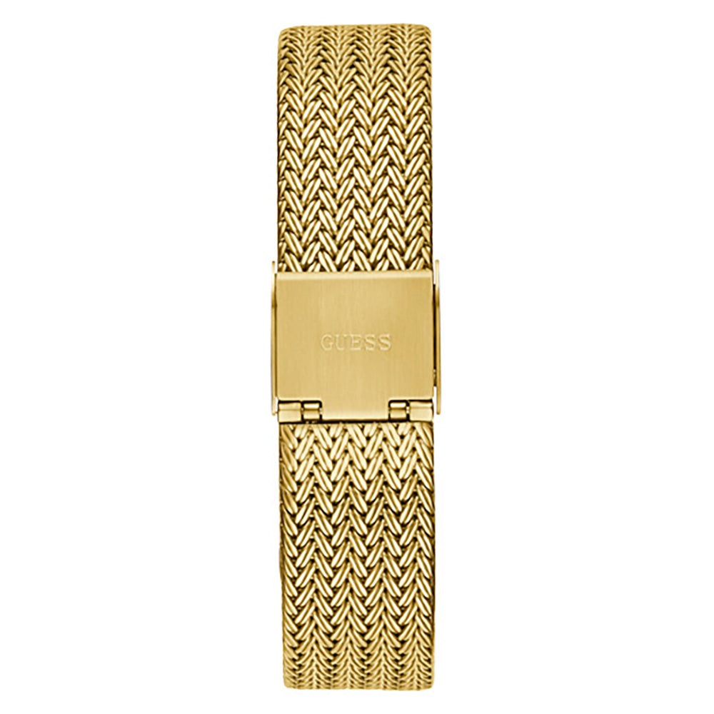 Guess Soiree Gold Tone Mesh Strap Women’s Watch GW0402L2 - Watch