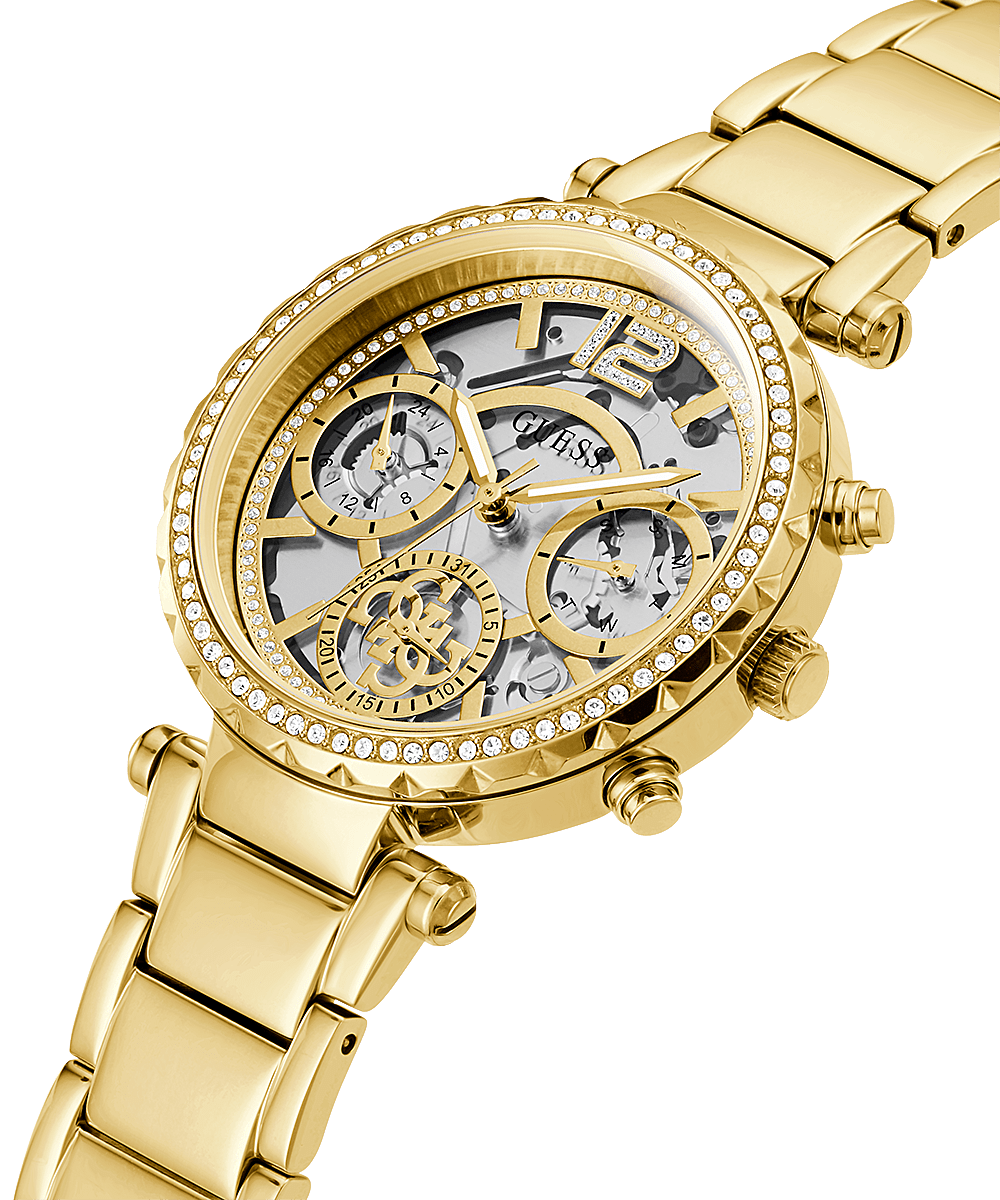 Guess Solstice Gold Tone Women’s Watch GW0403L2 - Watch