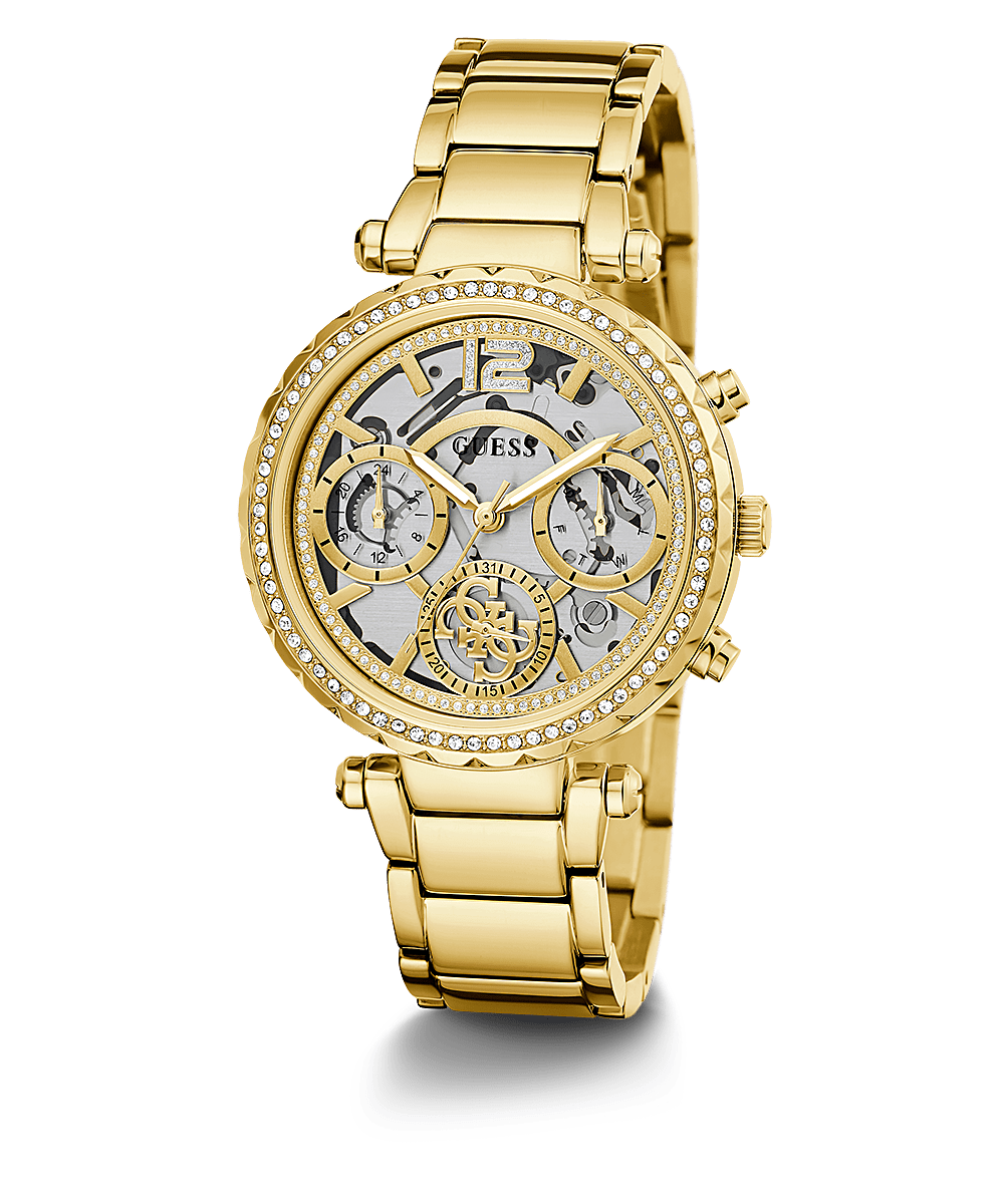Guess Solstice Gold Tone Women’s Watch GW0403L2 - Watch