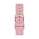 Guess Solstice Rose Gold Silicone Women’s Watch GW0113L4 - Watch