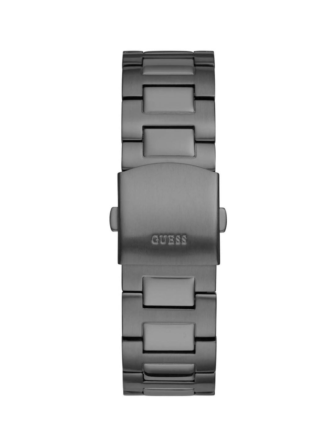 Guess Sport Diver black steel bracelet strap detail